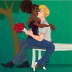 parejas extranjeras interraciales amor caribe